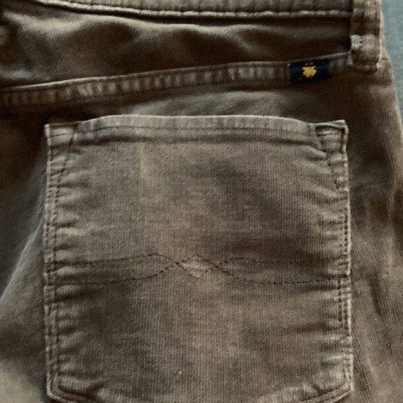Lucky Brand Brown corduroy skinny jeans Size 4 / 27. 98% cotton 2% spandex - Picture 8 of 8